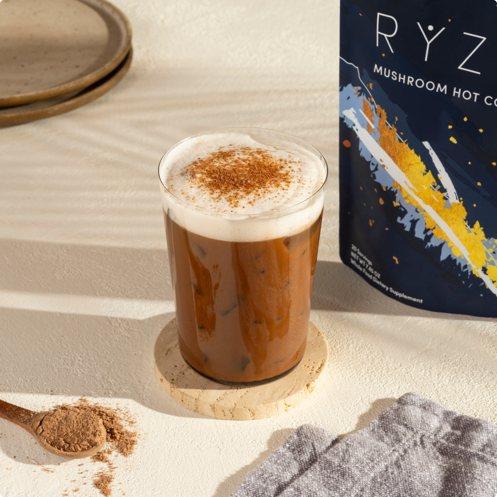 RYZE Nighttime Mushroom Cocoa Starter Bag J2