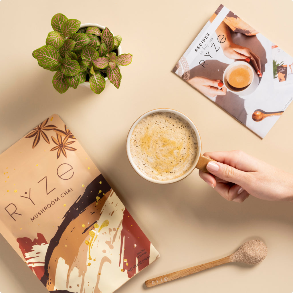 RYZE Mushroom Chai Starter Bag C5