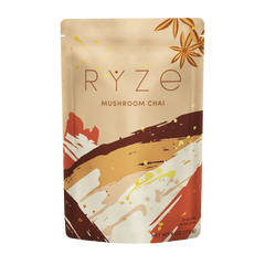 RYZE Mushroom Chai — Organic Instant Chai with Reishi & Organic Black Tea, 20 Servings T0