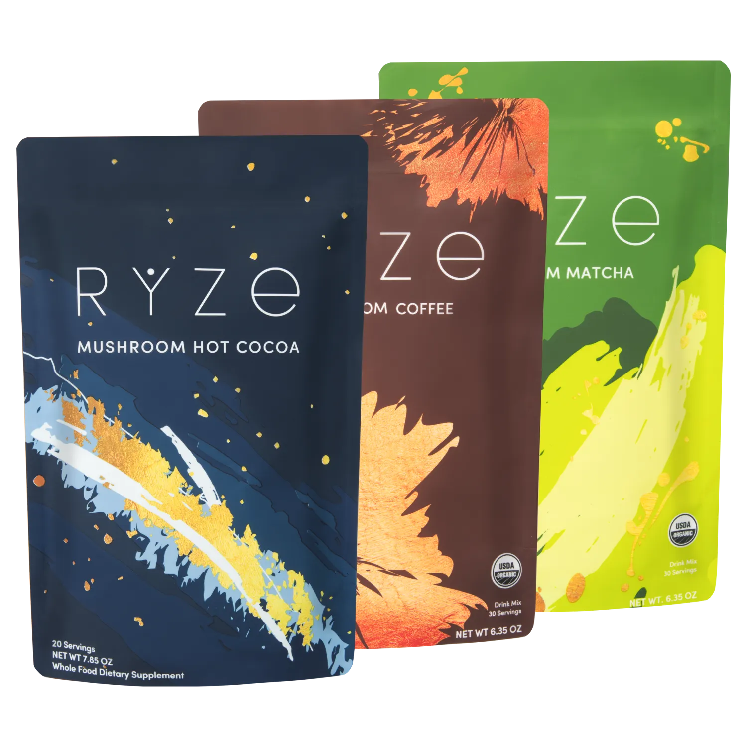 Ultimate Day + Night Bundle: Coffee + Matcha + Cocoa T2