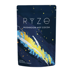 RYZE Mushroom Hot Cocoa — Organic Instant Cocoa with L-Theanine & Melatonin, 20 Servings Y9