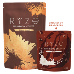 Mushroom Coffee + Mocha Creamer Set O4