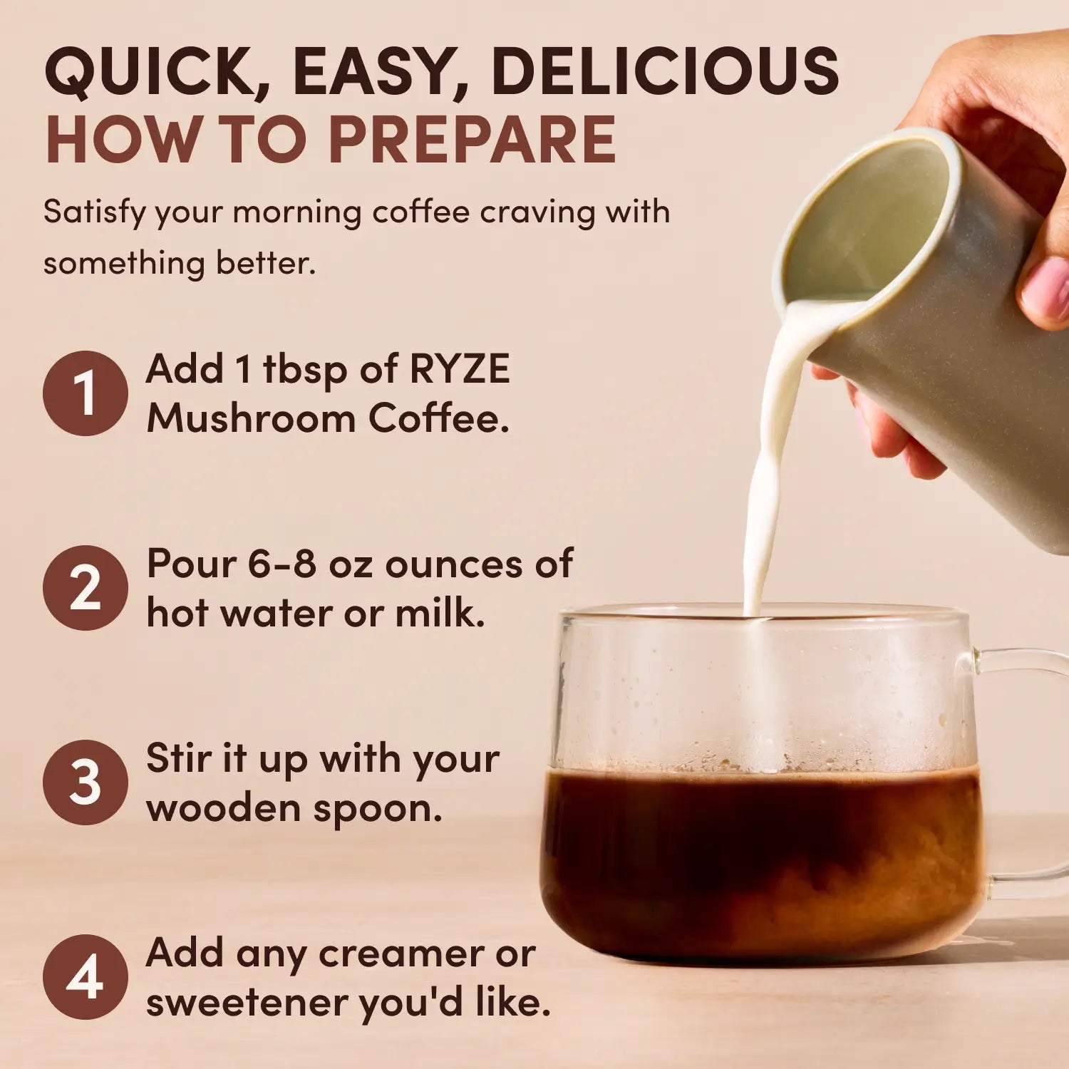 Mushroom Coffee Dark Roast (30 Servings) S3