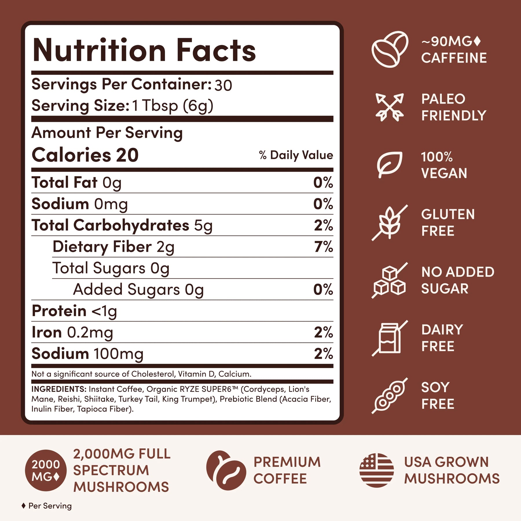 Mushroom Coffee Dark Roast Starter Kit (Upgrade) J6