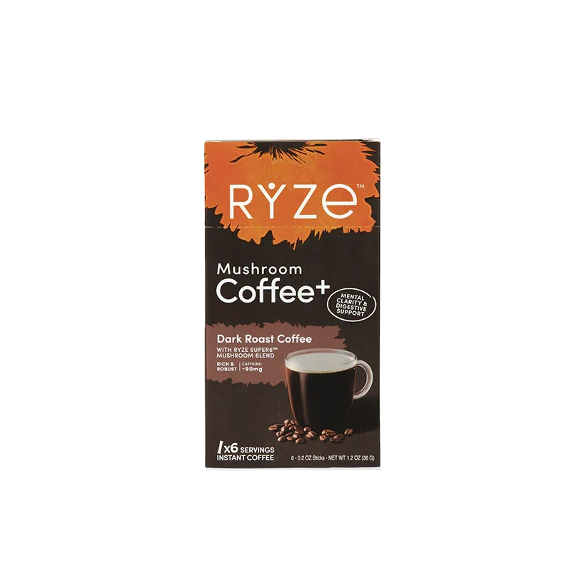 Dark Roast Mushroom Coffee Carton M0