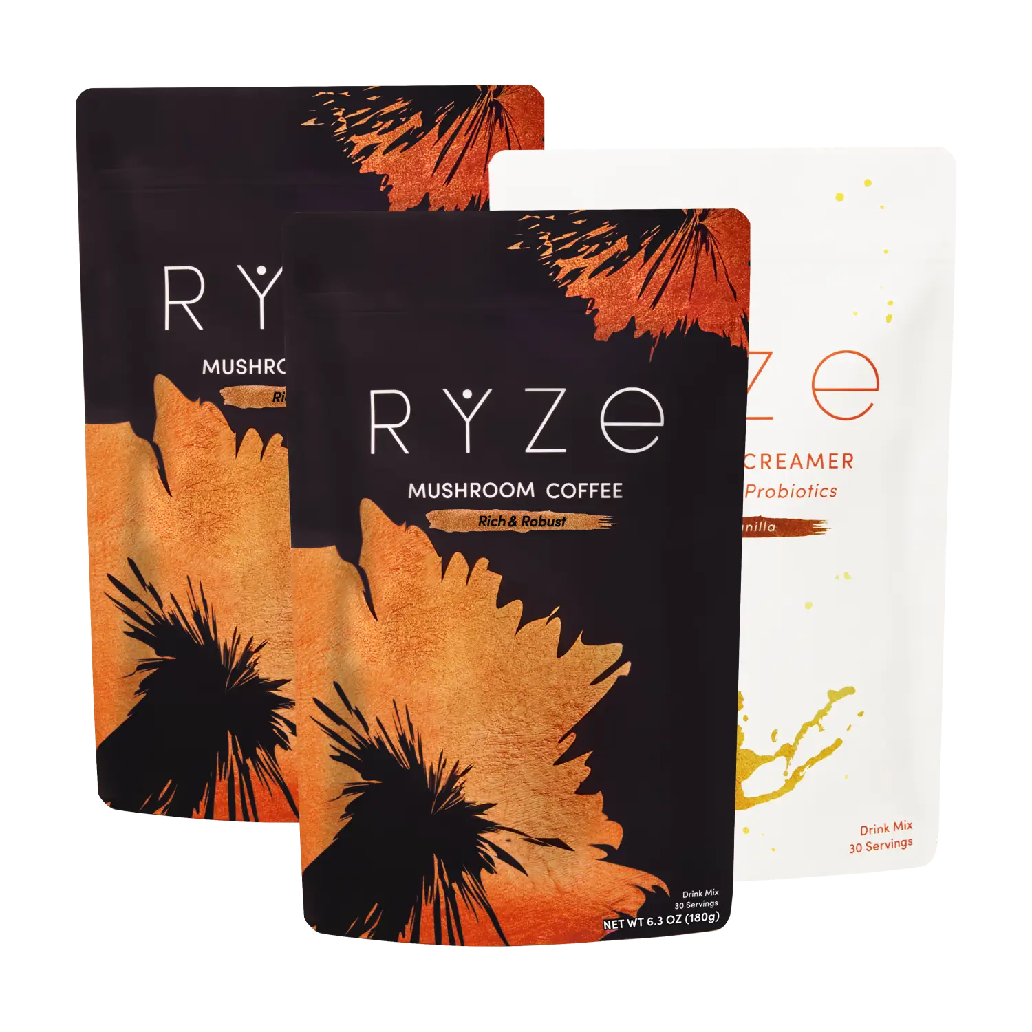 RYZE Ritual Set Dark Roast + Creamer W7