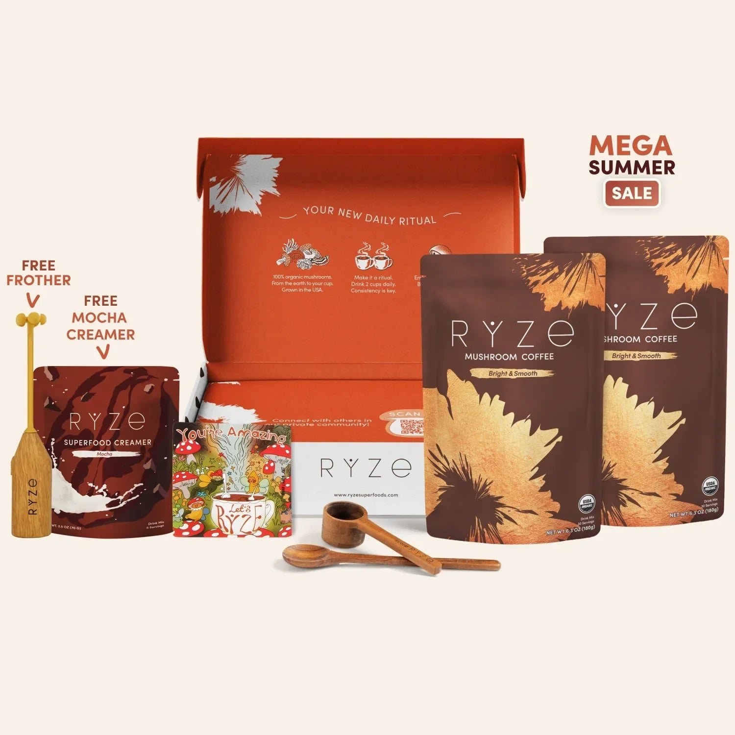 Starter Kit with Free Mocha Creamer O7