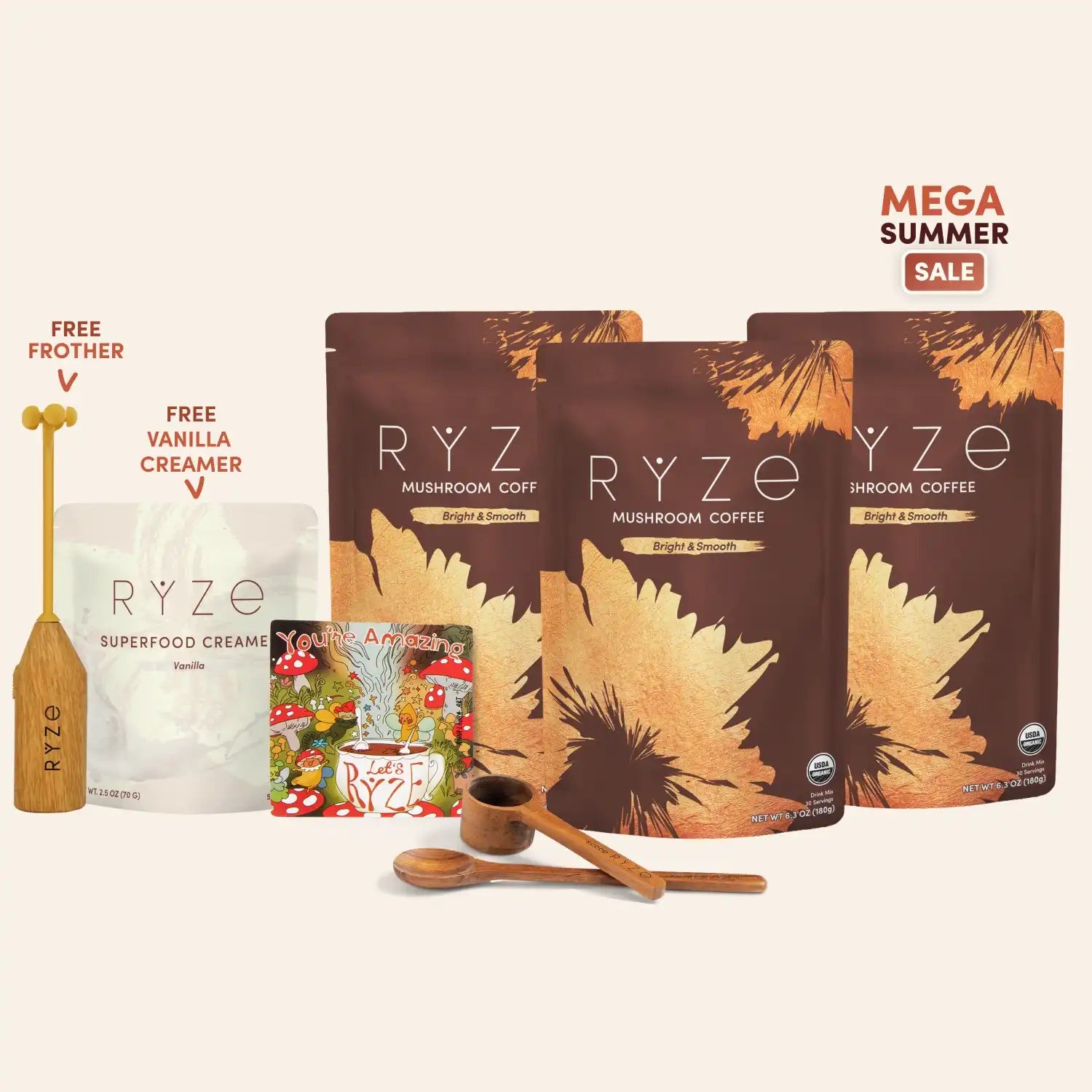 Mushroom Coffee (90 Servings) H2