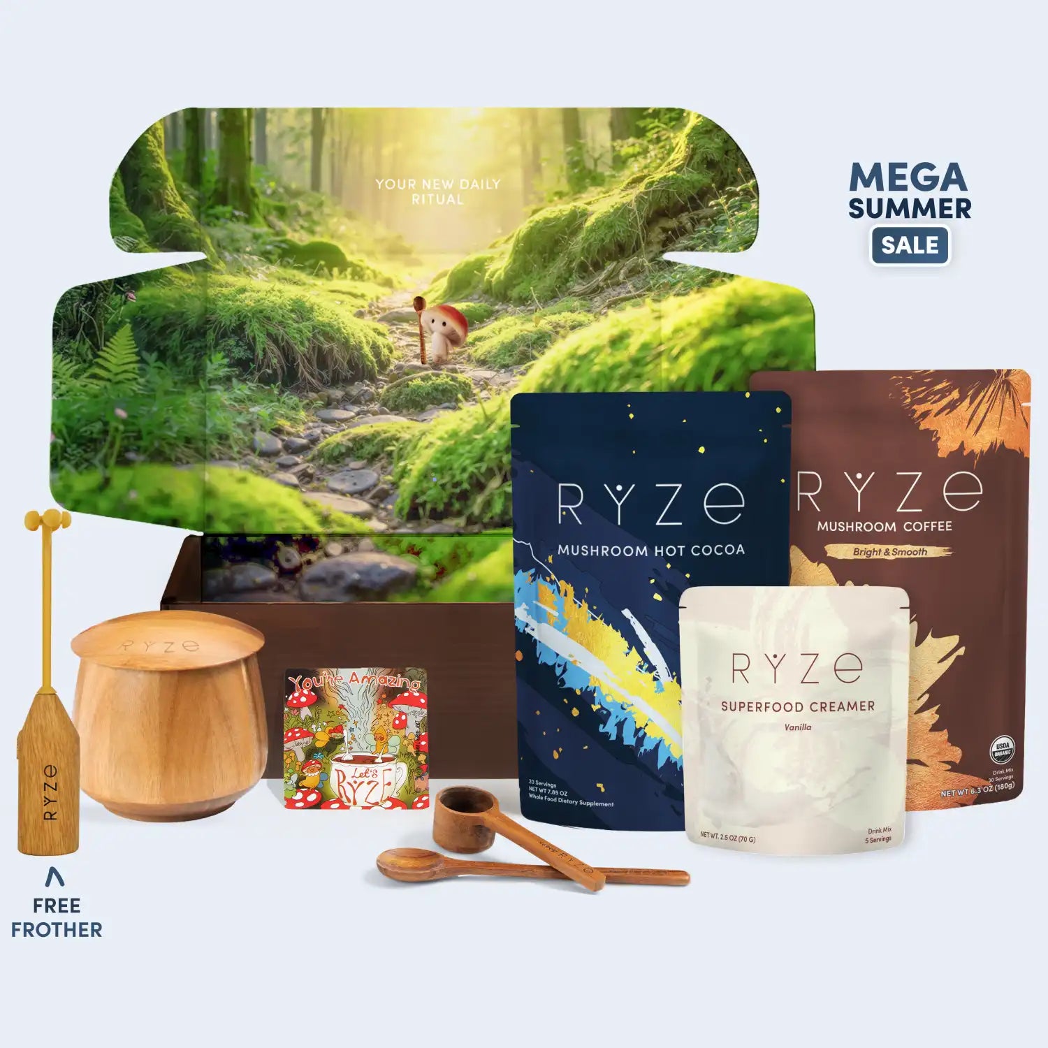 RYZE Ritual Set (Cocoa + Coffee) A0