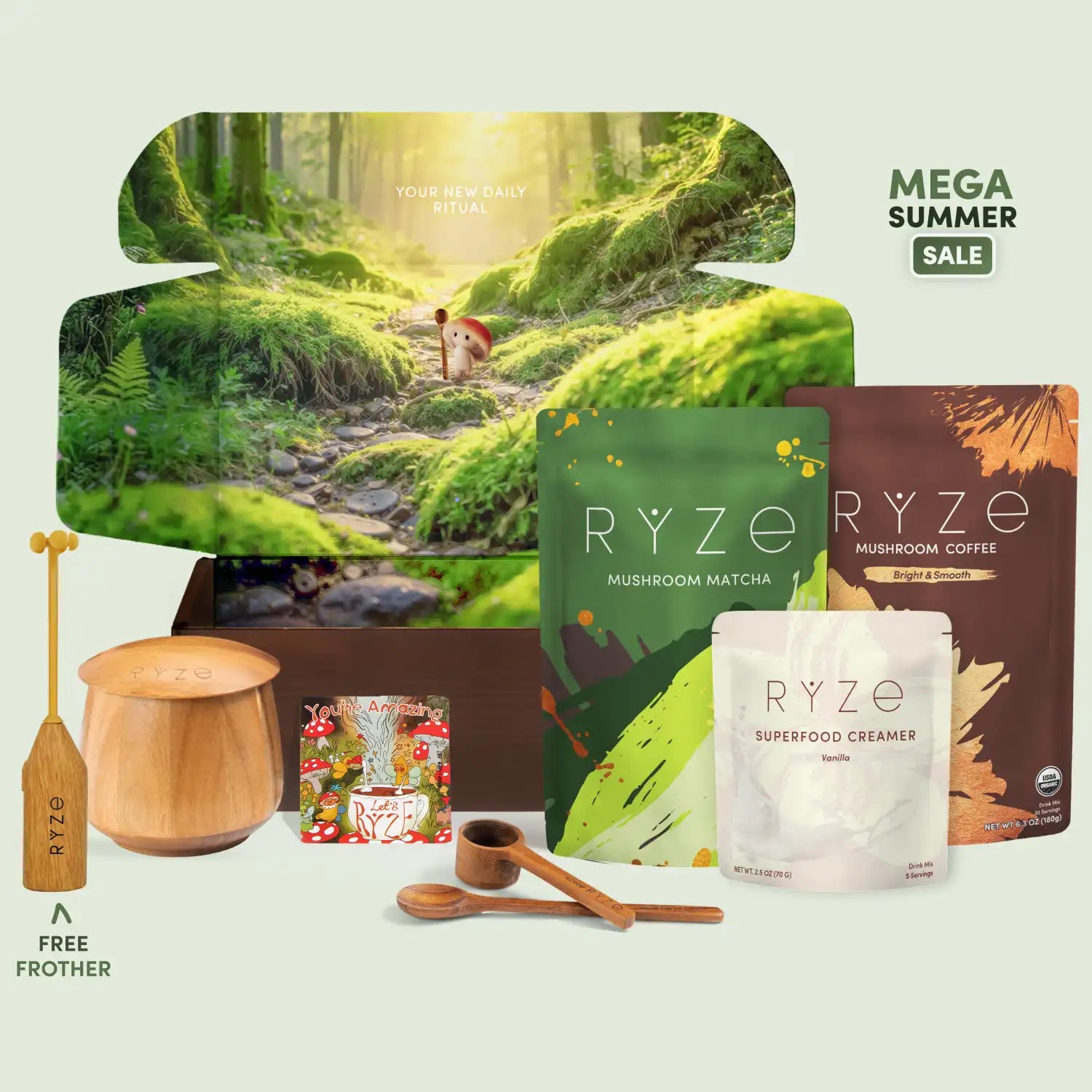 RYZE Ritual Set (Matcha + Coffee) Q8