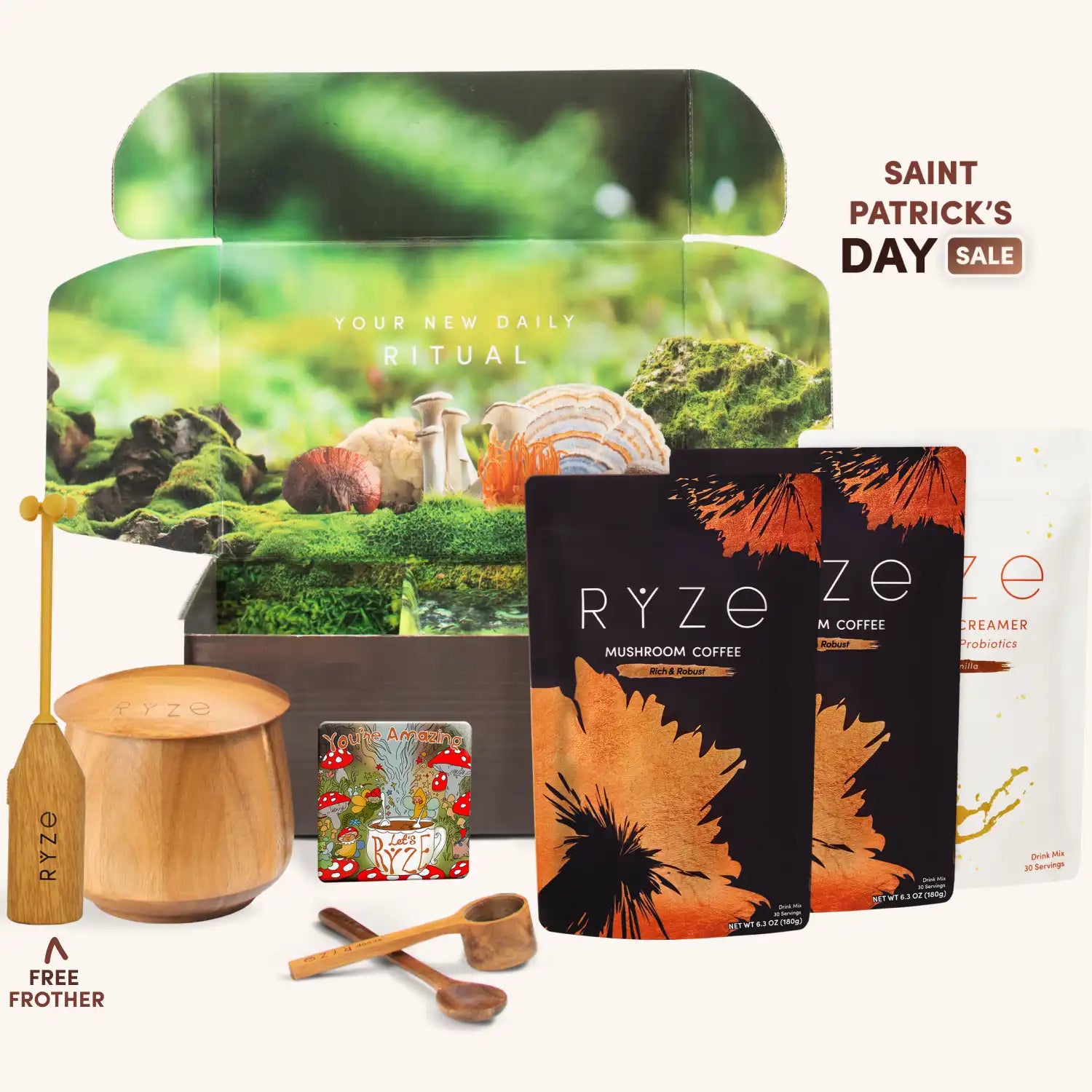 Mushroom Coffee Ritual Set M4