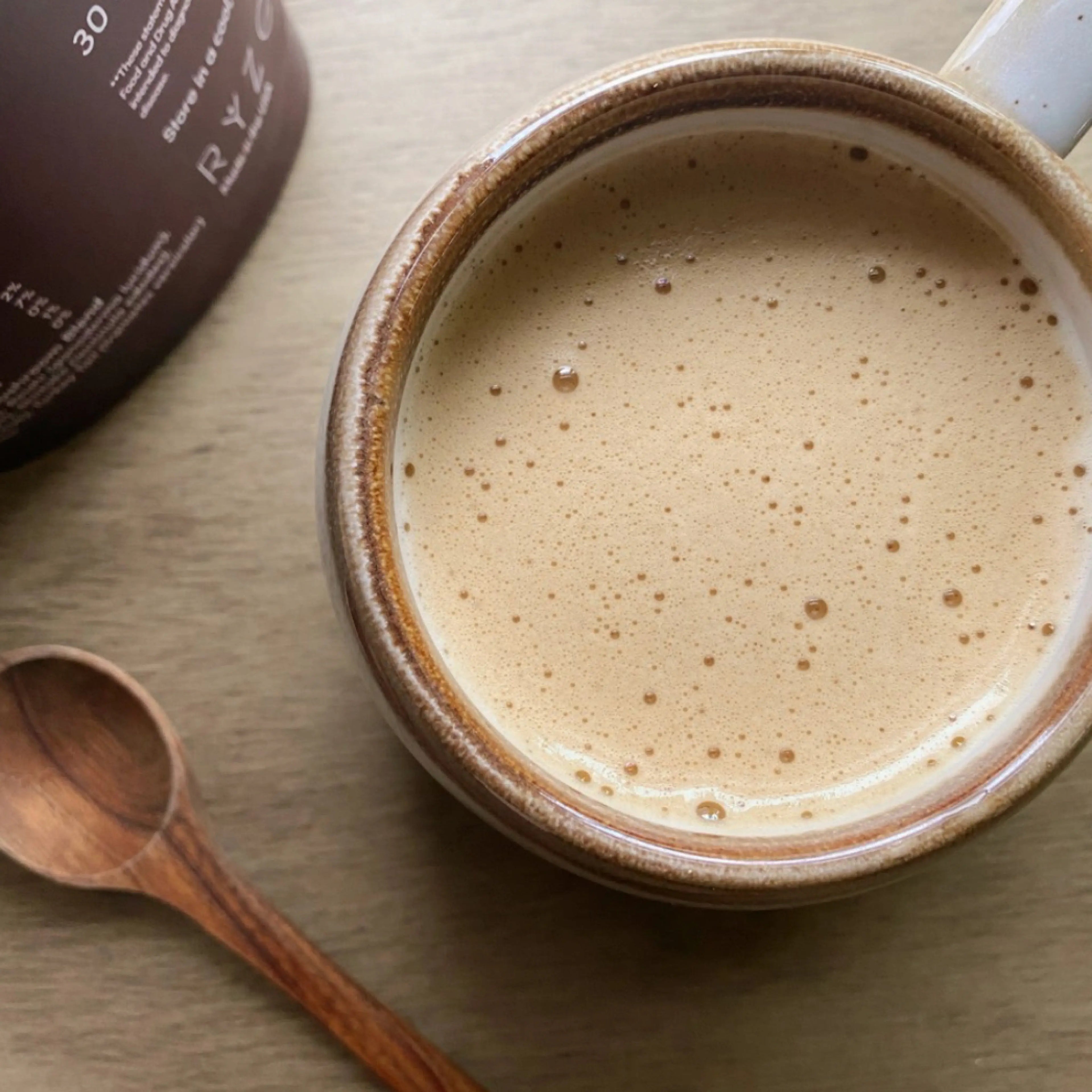 RYZE Mushroom Coffee — Organic Instant Coffee with Cordyceps & Reishi, 30 Servings X5