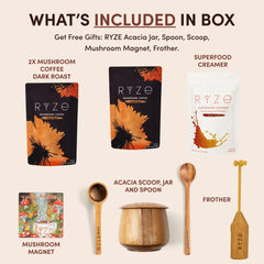 Mushroom Coffee Ritual Set M4