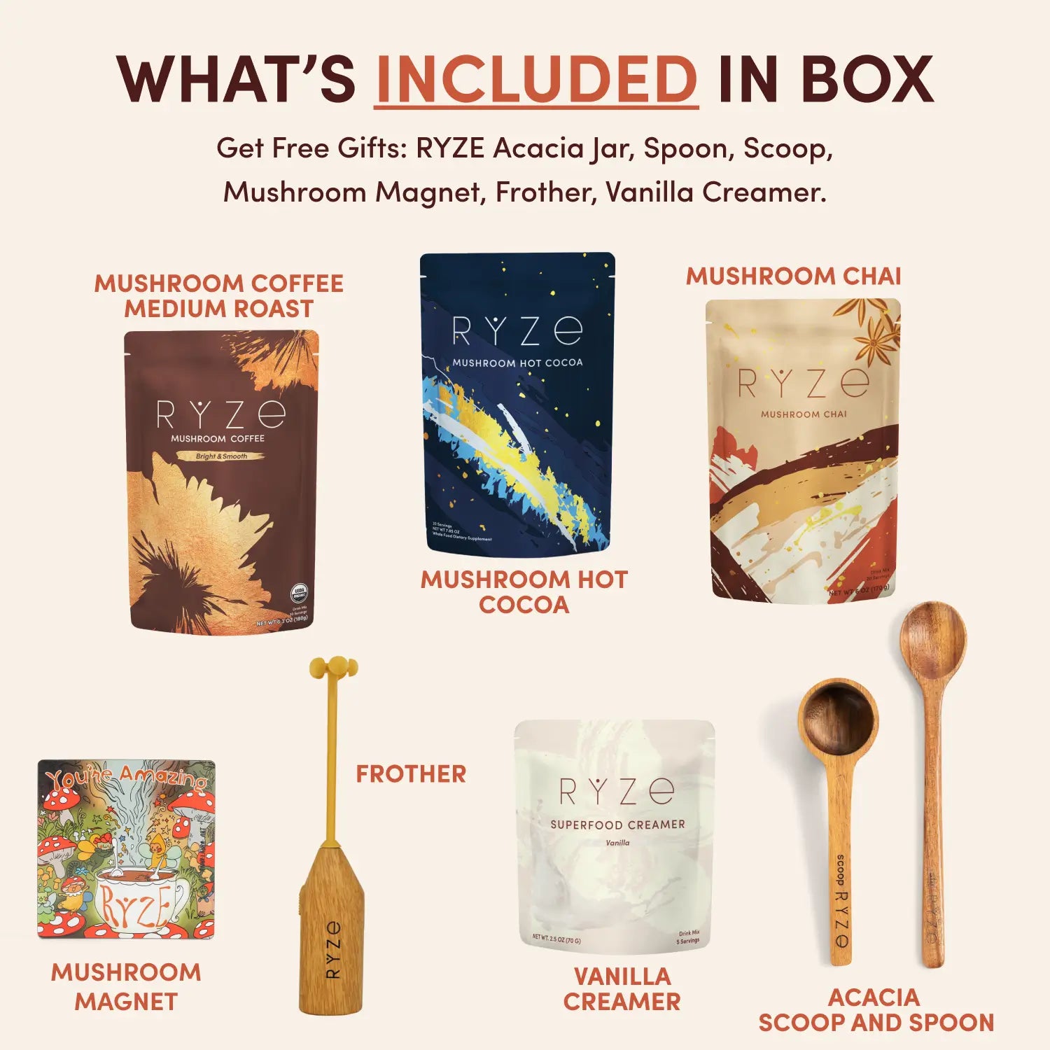 Ultimate Elevate + Unwind Bundle (Chai + Coffee + Cocoa) O1