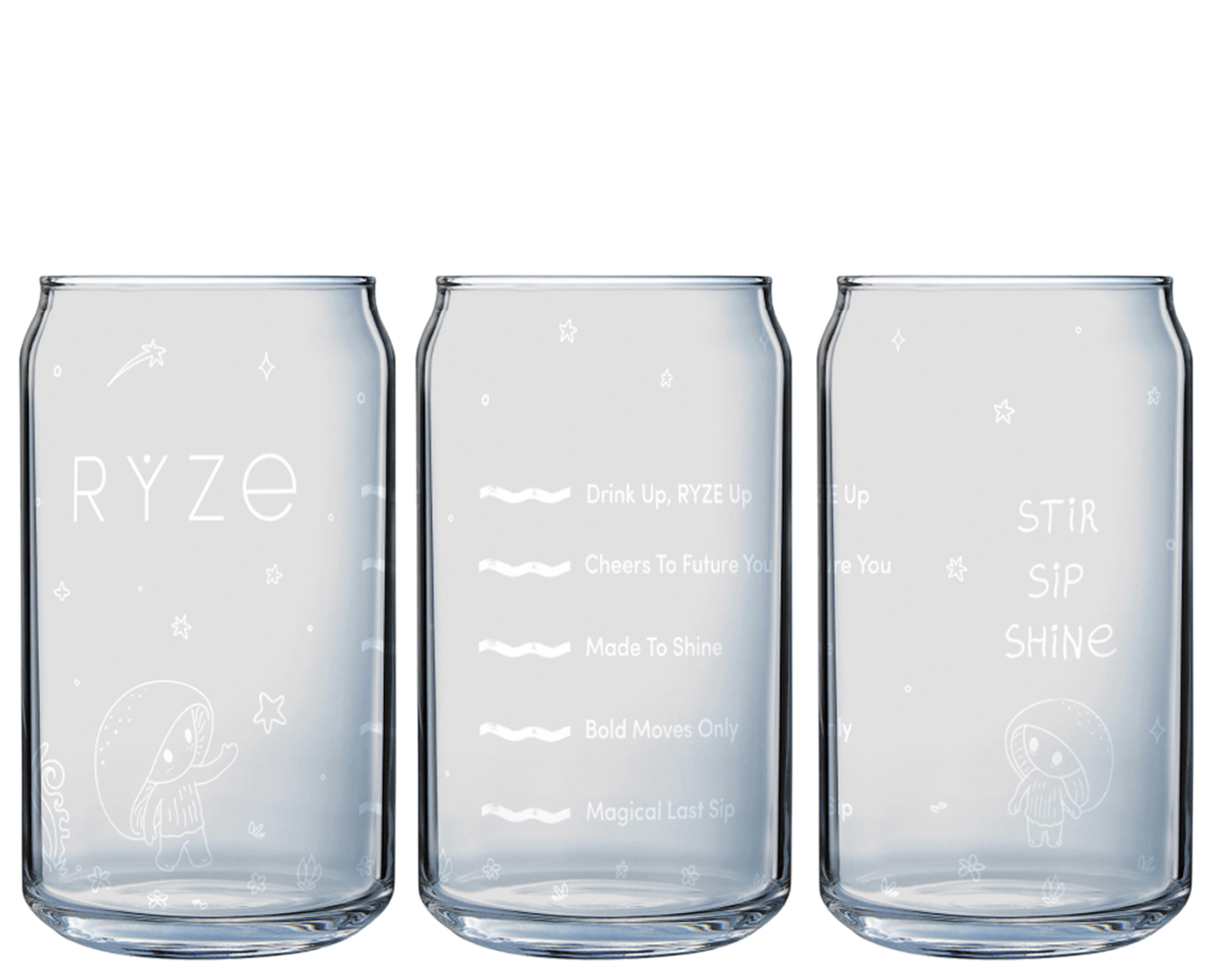 Iced Coffee Glass V7