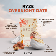 Mushroom Overnight Oats Pack (14 Servings) A1