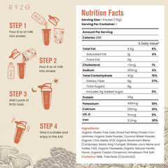 Mushroom Overnight Oats Pack (14 Servings) A1