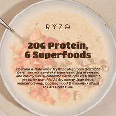 Mushroom Overnight Oats Pack (28 Servings) X6