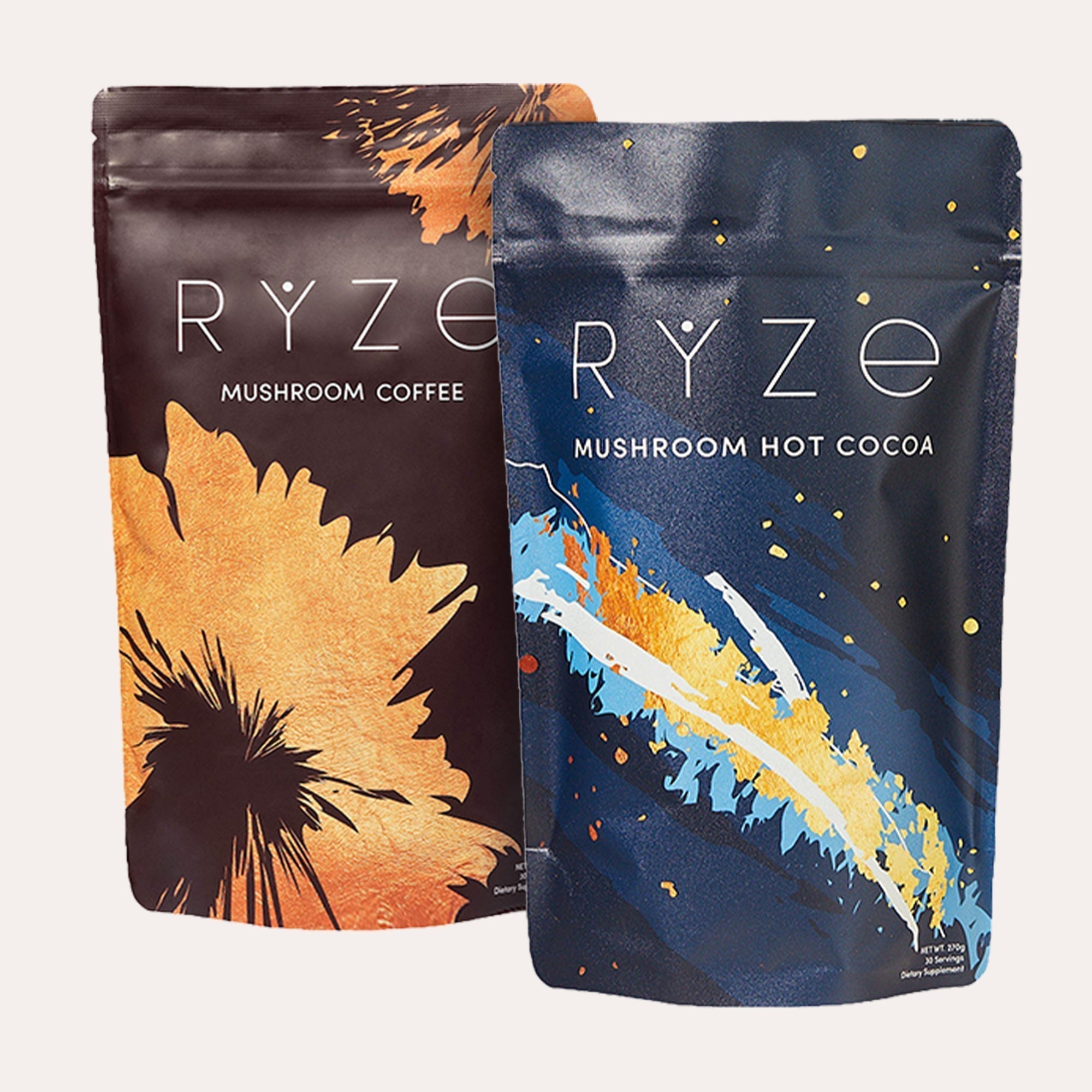 RYZE Hot Cocoa - with 6 Sleep Superfoods to Help Fall Asleep and Stay Asleep G8
