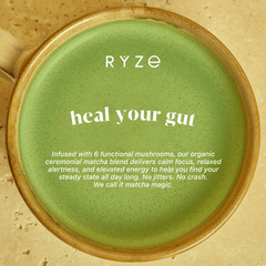 RYZE Organic Mushroom Matcha Starter Kit (60 servings) W7