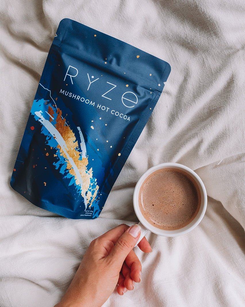 Try our Mushroom Hot Cocoa 50% OFF! R2
